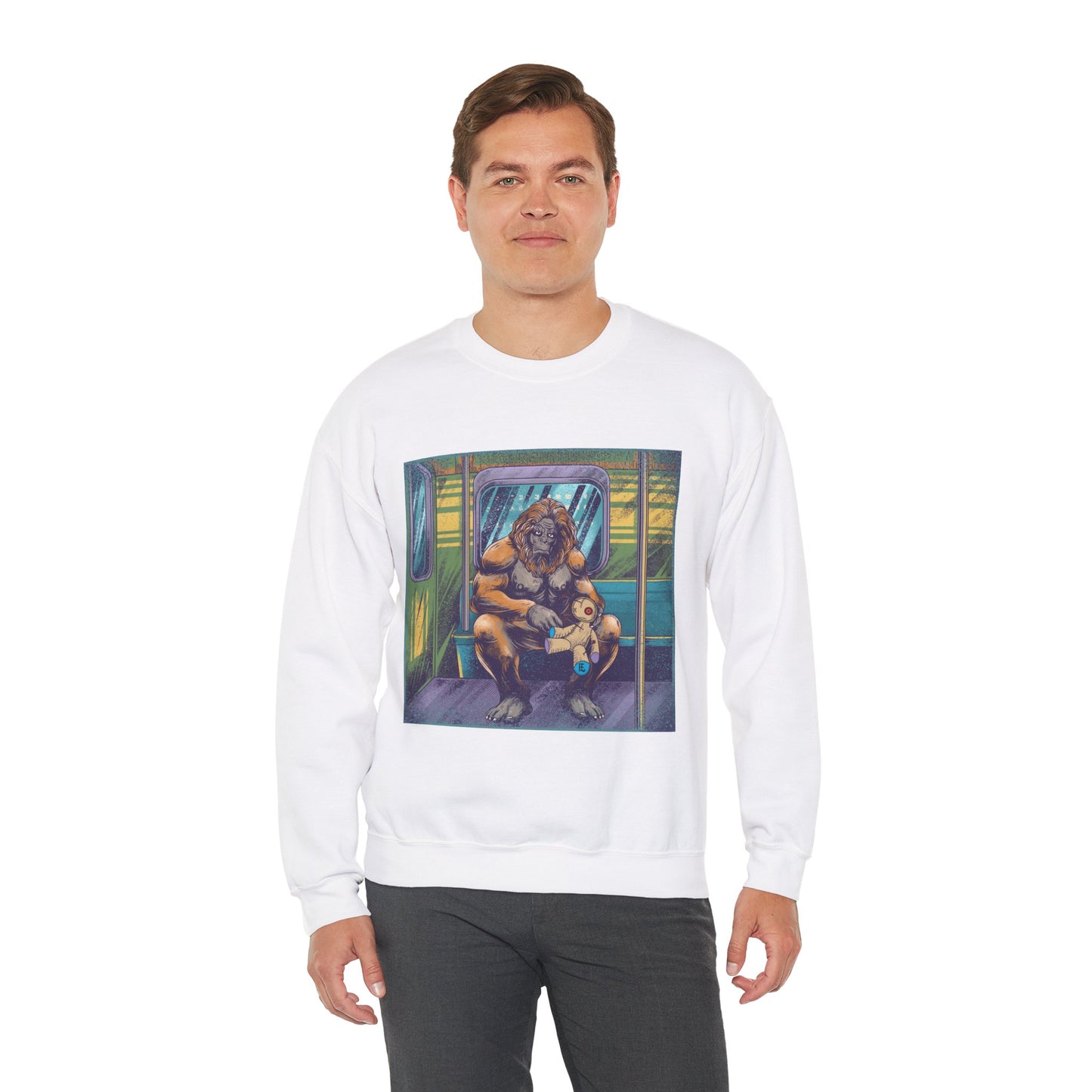 Bigfoot and Stitches Crewneck