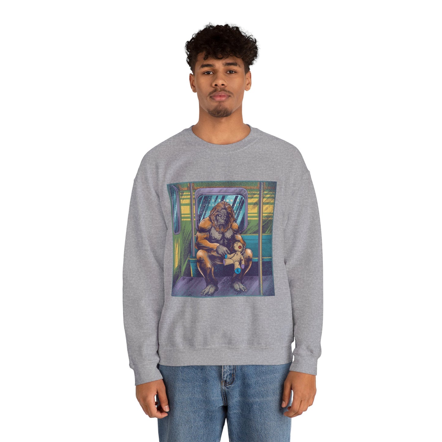 Bigfoot and Stitches Crewneck