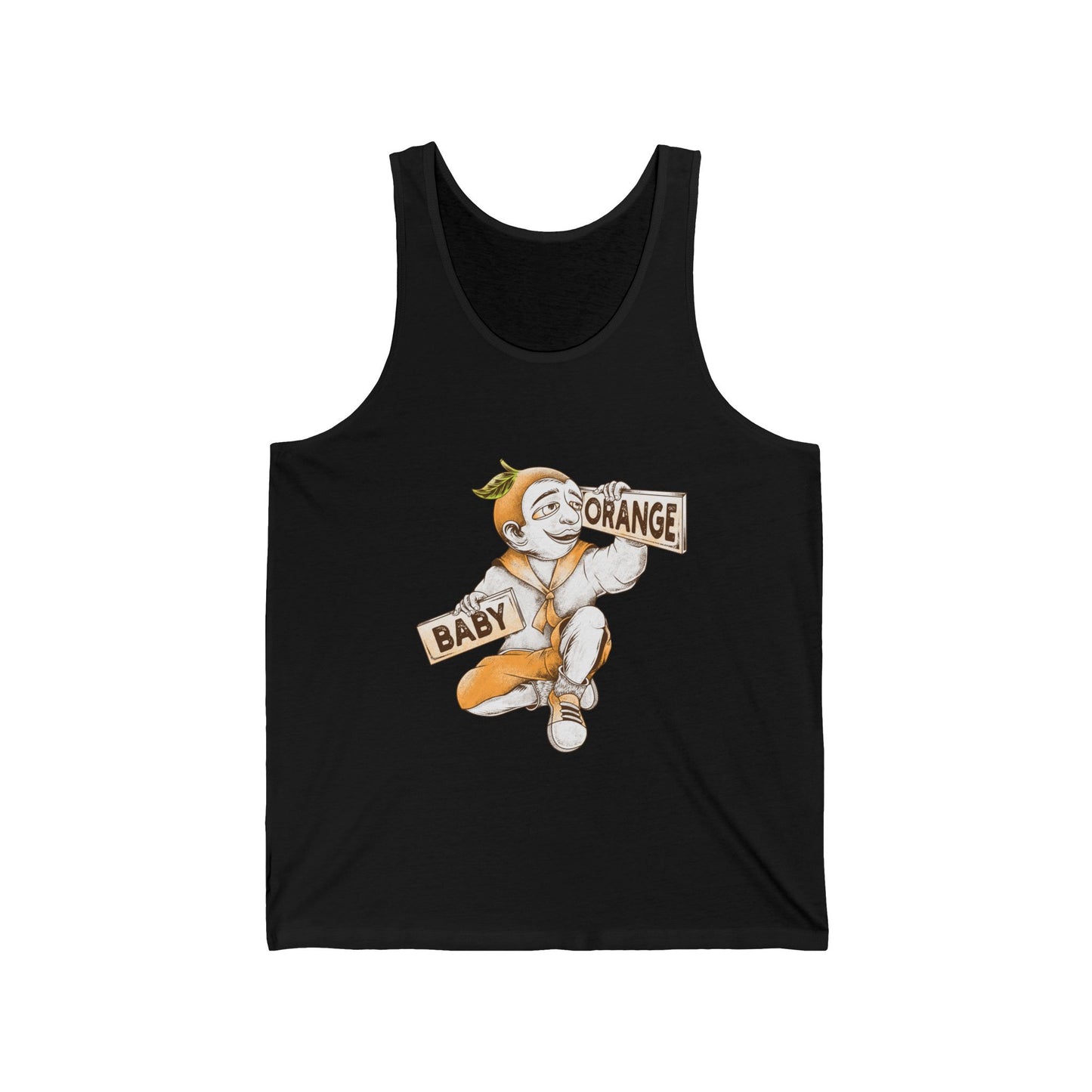 Orange Baby Tank Top