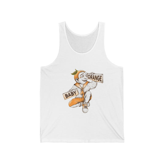 Orange Baby Tank Top