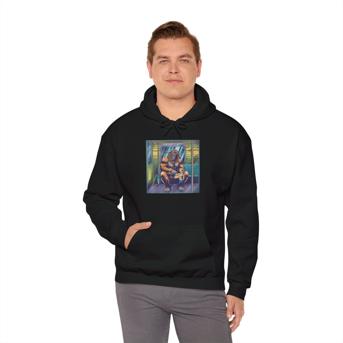 Bigfoot and Stitches Hoodie