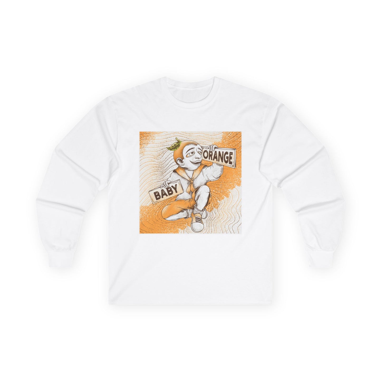 Orange Baby Long Sleeve Tee