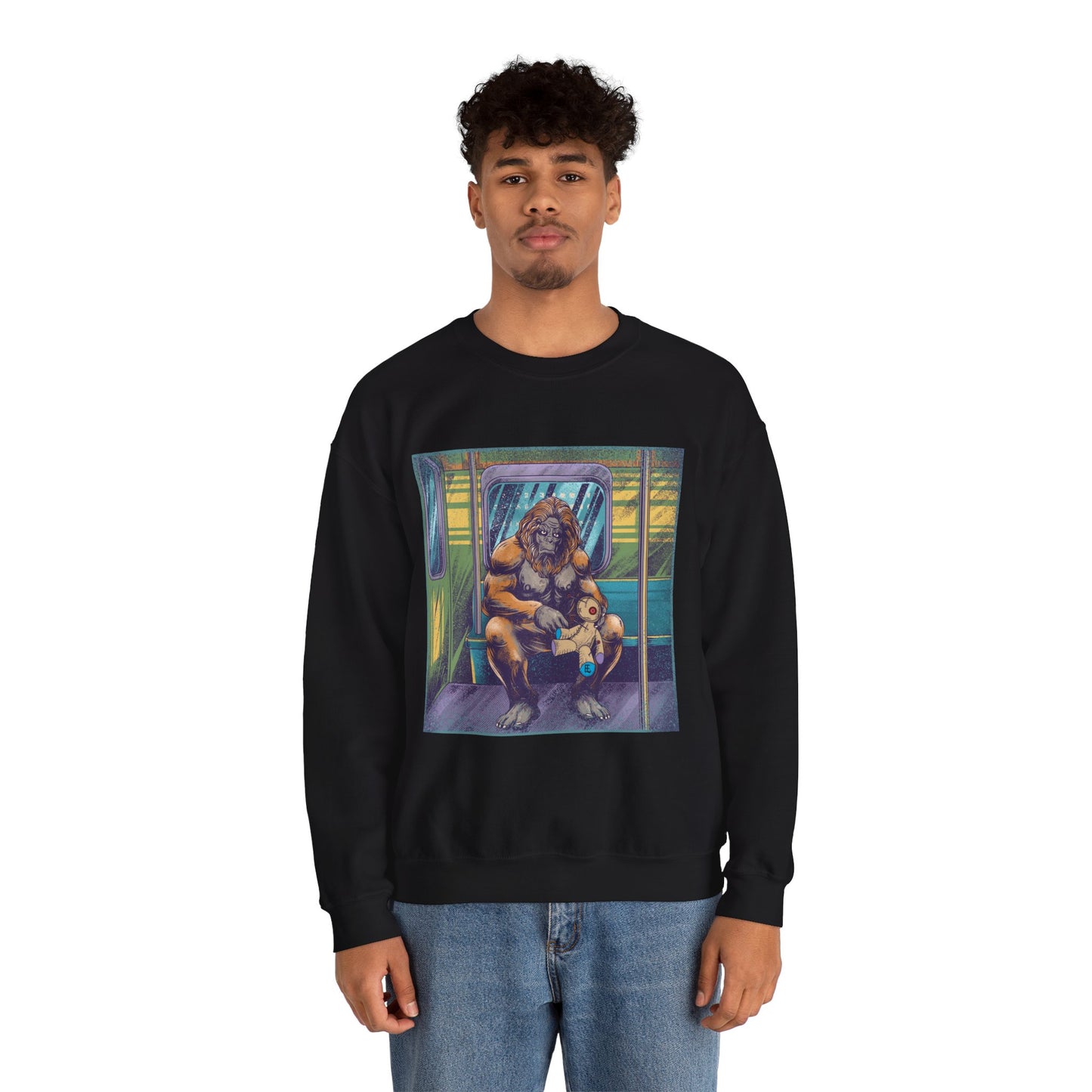 Bigfoot and Stitches Crewneck