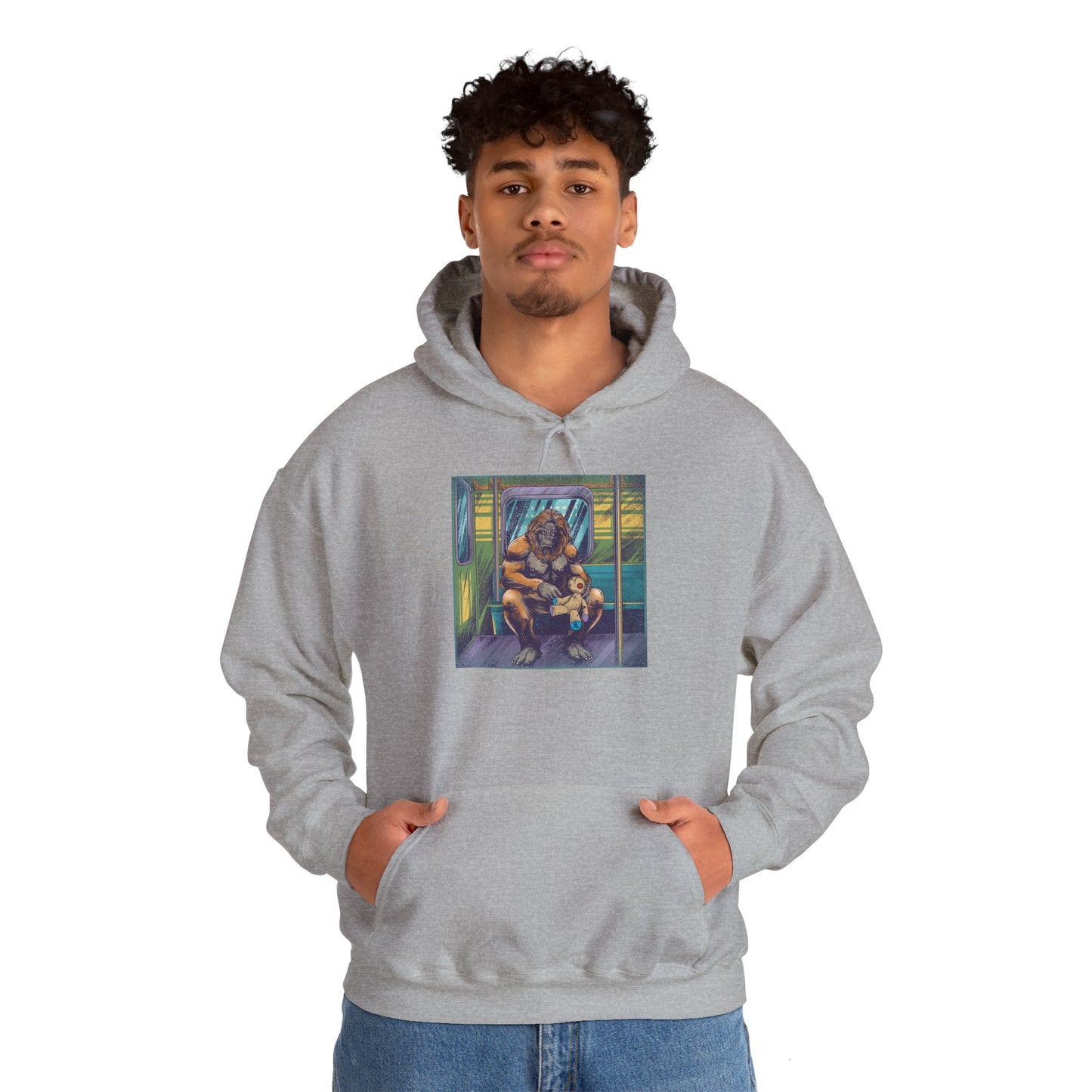 Bigfoot and Stitches Hoodie